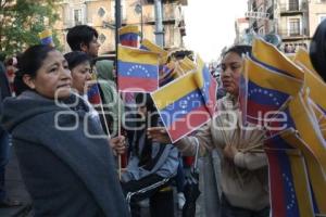MANIFESTACIÓN . APOYO VENEZUELA