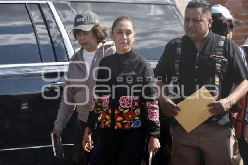 TLAXCALA . CLAUDIA SHEINBAUM