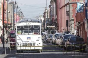 CENTRO HISTÓRICO . CIERRES VIALES