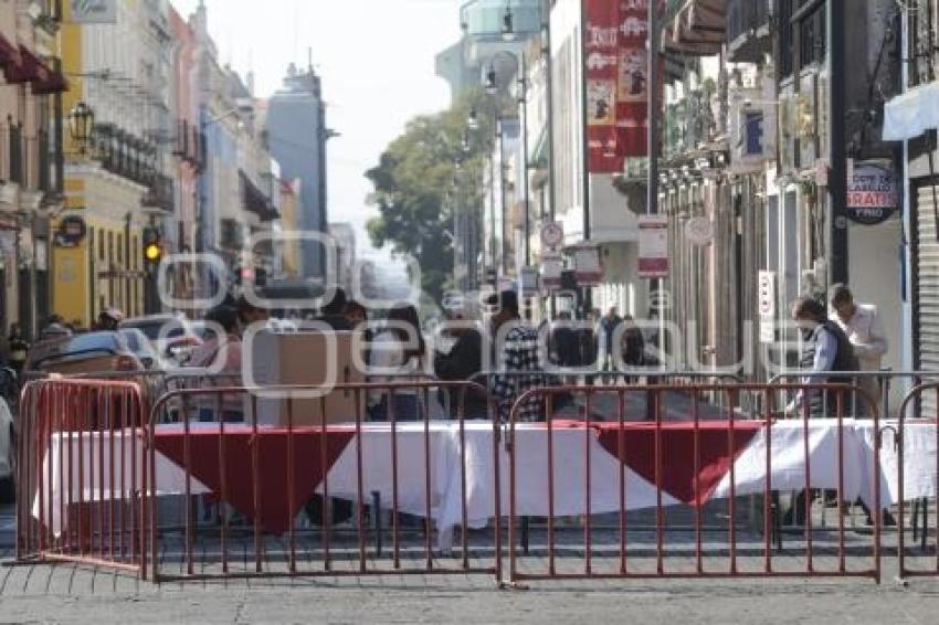 CENTRO HISTÓRICO . CIERRES VIALES