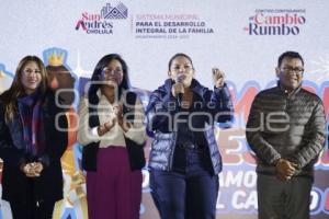 SAN ANDRÉS CHOLULA . ENTREGA DE JUGUETES