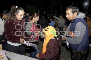 SAN ANDRÉS CHOLULA . ENTREGA DE JUGUETES