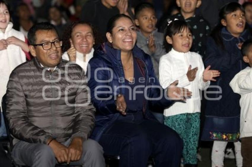 SAN ANDRÉS CHOLULA . ENTREGA DE JUGUETES