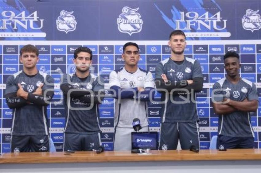 CLUB PUEBLA . PRESENTACIÓN REFUERZOS
