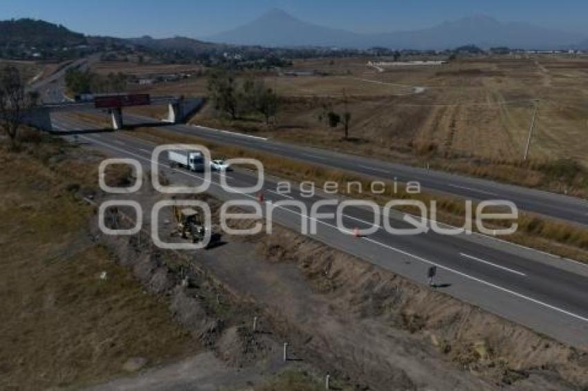 NUEVA CASETA . VÍA ATLIXCÁYOTL