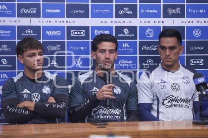 CLUB PUEBLA . PRESENTACIÓN REFUERZOS