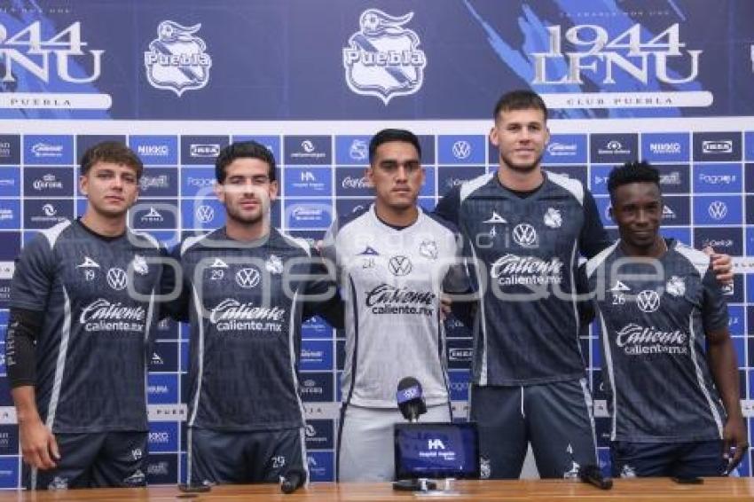 CLUB PUEBLA . PRESENTACIÓN REFUERZOS