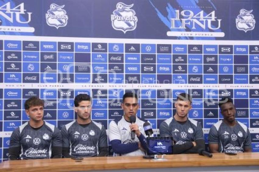 CLUB PUEBLA . PRESENTACIÓN REFUERZOS