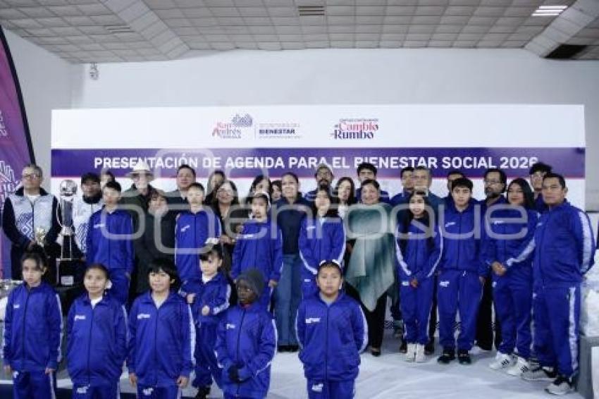 SAN ANDRÉS CHOLULA . AGENDA BIENESTAR