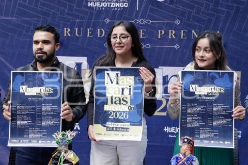 HUEJOTZINGO . MASCARITAS