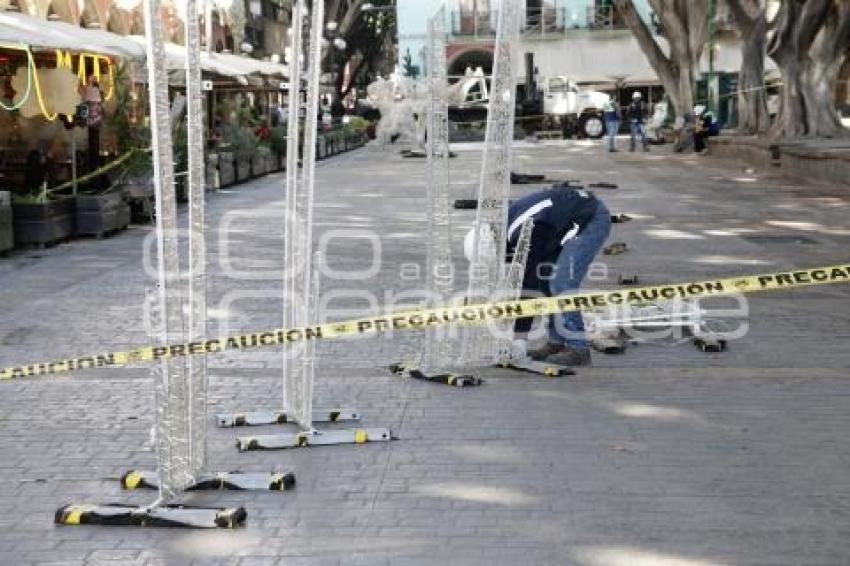 AYUNTAMIENTO . ADORNOS NAVIDEÑOS