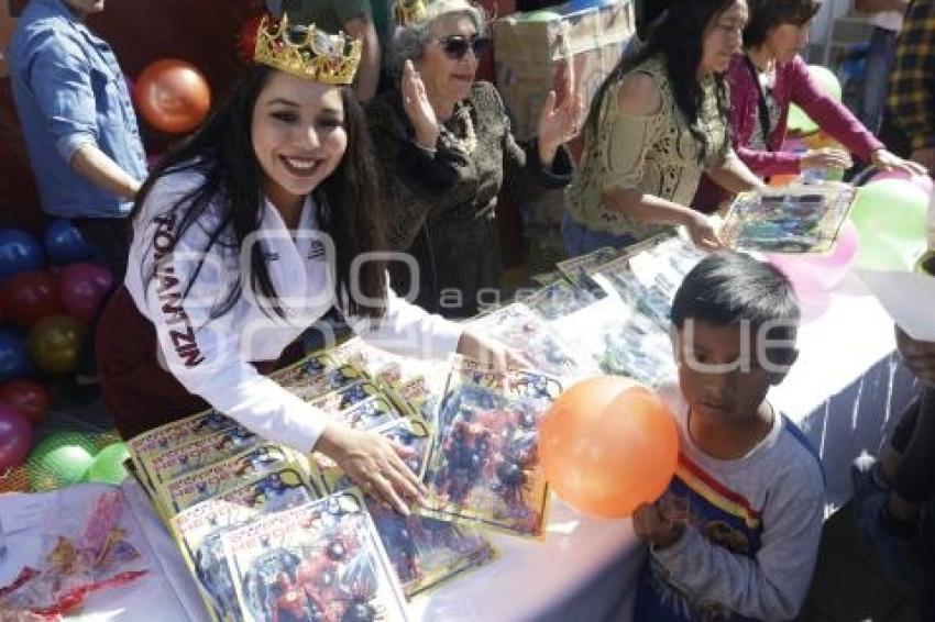 SAN PEDRO CHOLULA . ENTREGA DE JUGUETES