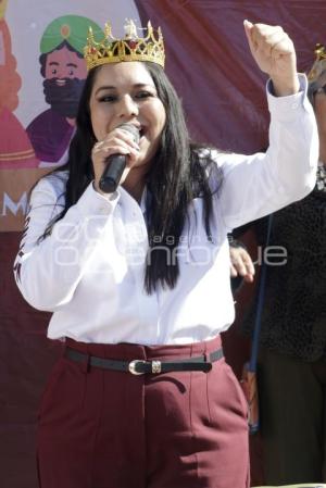 SAN PEDRO CHOLULA . ENTREGA DE JUGUETES