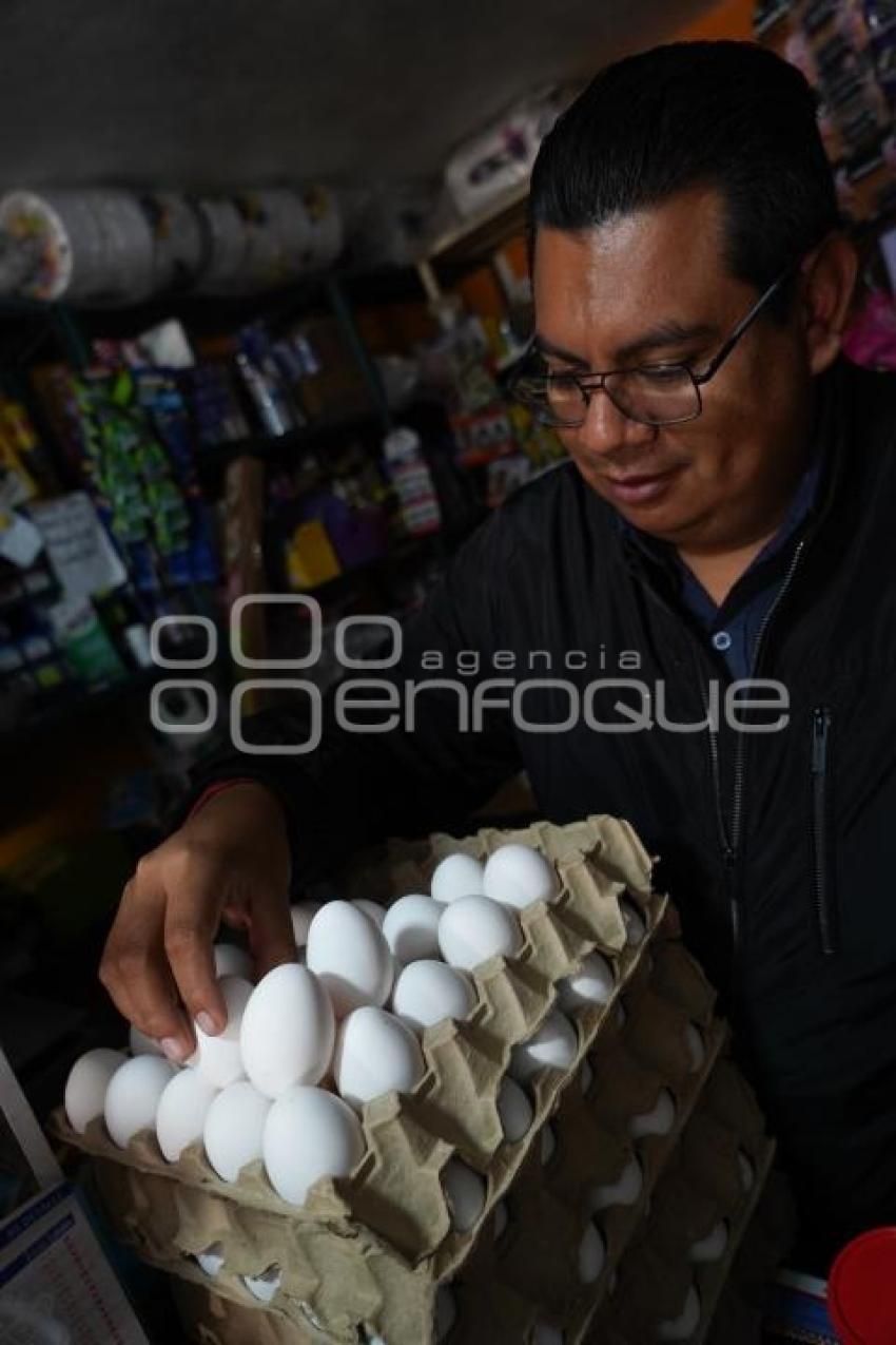 TLAXCALA . PRECIO DEL HUEVO