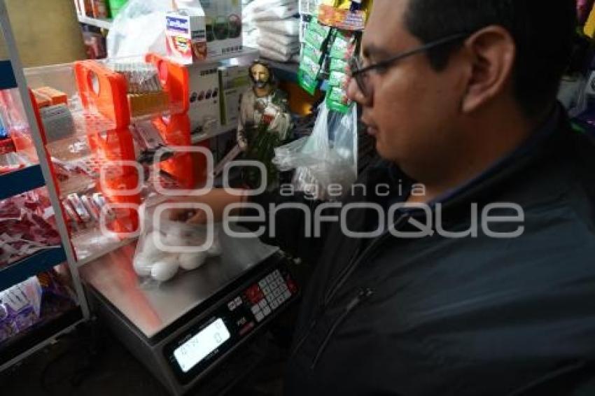 TLAXCALA . PRECIO DEL HUEVO