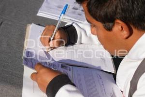 TLAXCALA . RECEPCIÓN CARTILLAS SMN