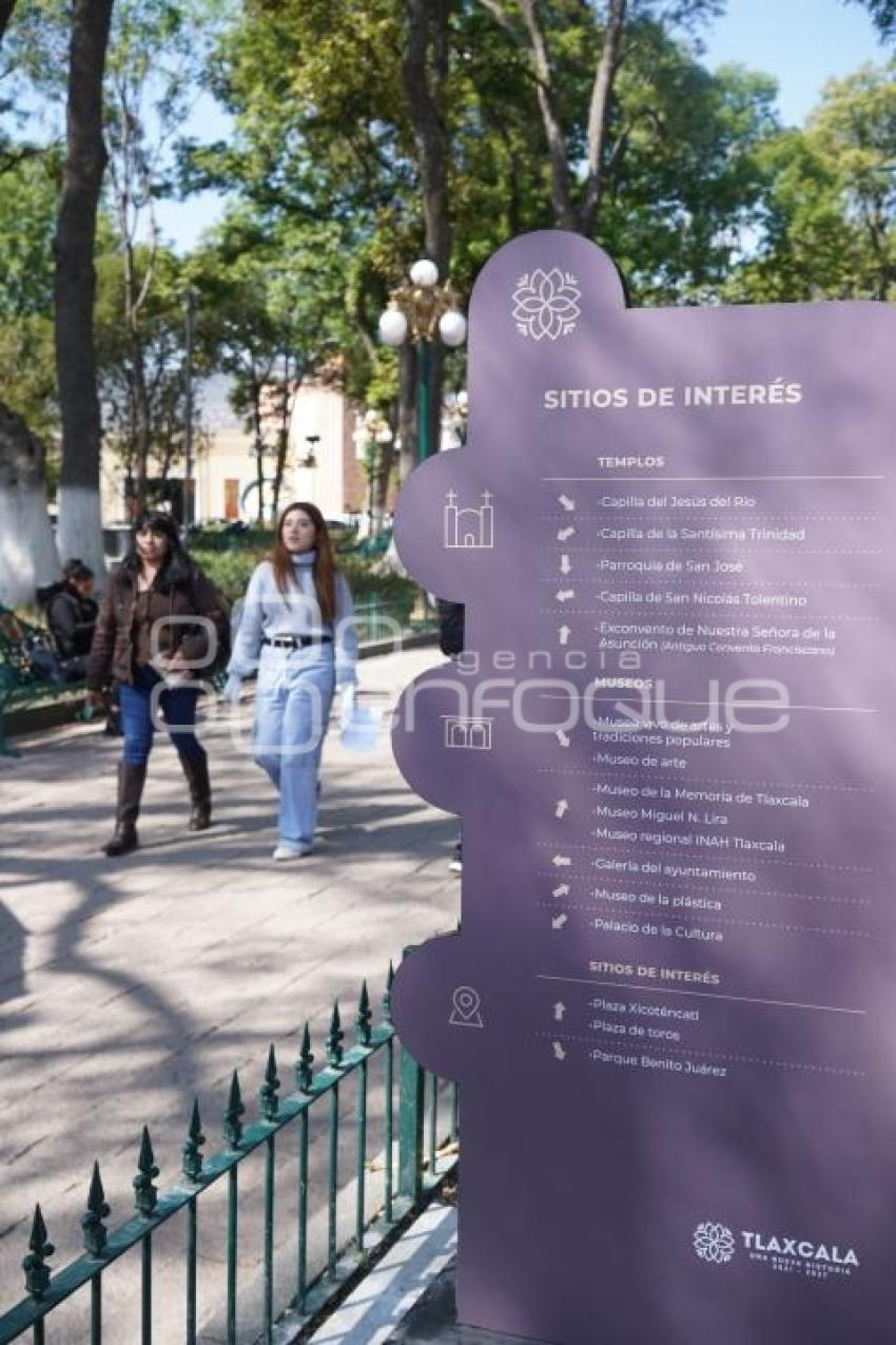 TLAXCALA . SEÑALÉTICA TURISTICA