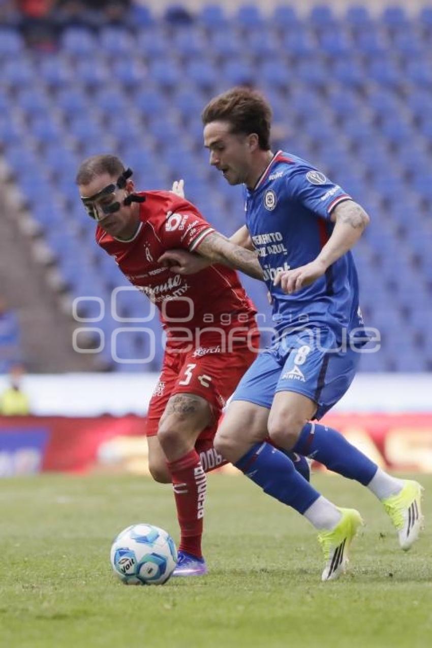 FÚTBOL . CRUZ AZUL VS ATLAS