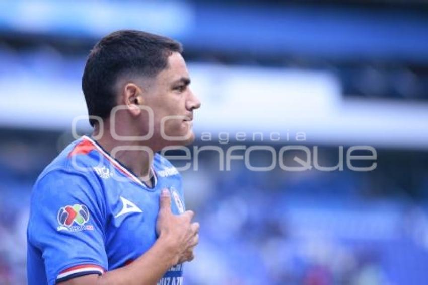 FÚTBOL . CRUZ AZUL VS ATLAS