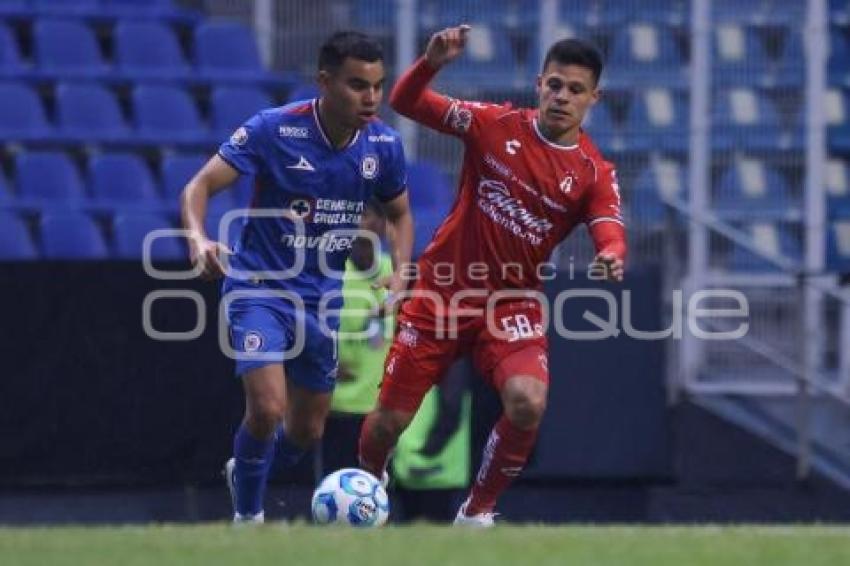 FÚTBOL . CRUZ AZUL VS ATLAS