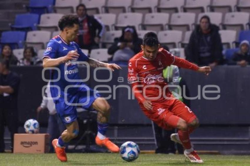 FÚTBOL . CRUZ AZUL VS ATLAS