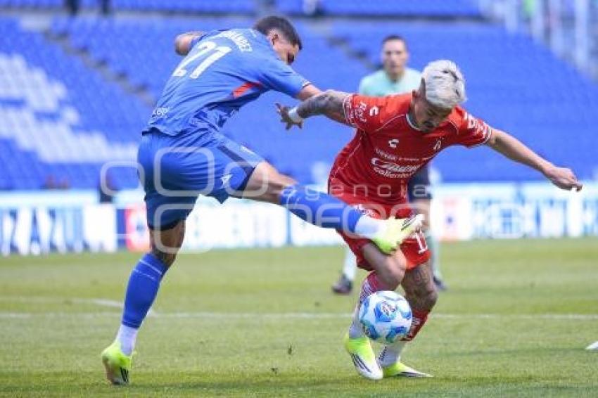 FÚTBOL . CRUZ AZUL VS ATLAS