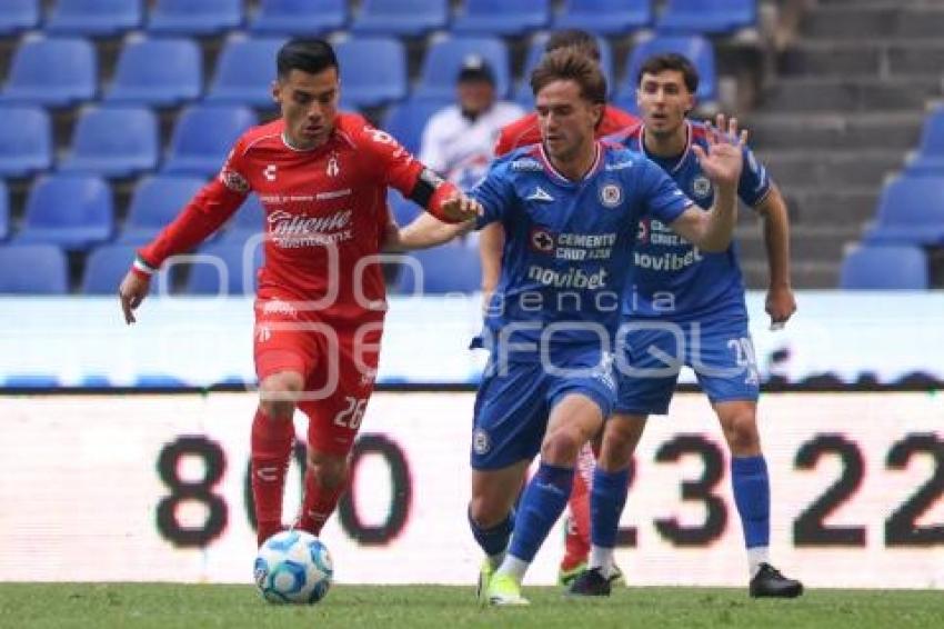 FÚTBOL . CRUZ AZUL VS ATLAS