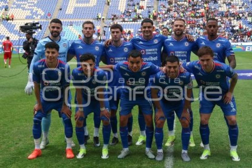 FÚTBOL . CRUZ AZUL VS ATLAS