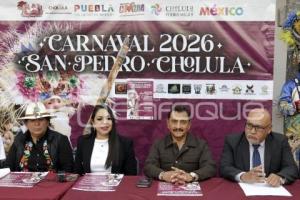 SAN PEDRO CHOLULA .  CARNAVAL 2026