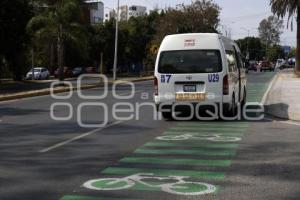 CICLOPISTA . BULEVAR FORJADORES