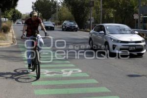 CICLOPISTA . BULEVAR FORJADORES