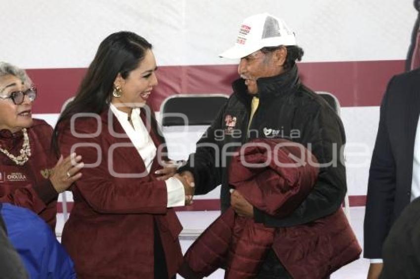 SAN PEDRO CHOLULA . ABRIGANDO CHOLULA