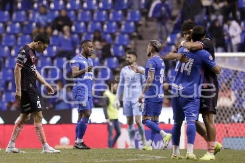 FÚTBOL . CRUZ AZUL VS PUEBLA