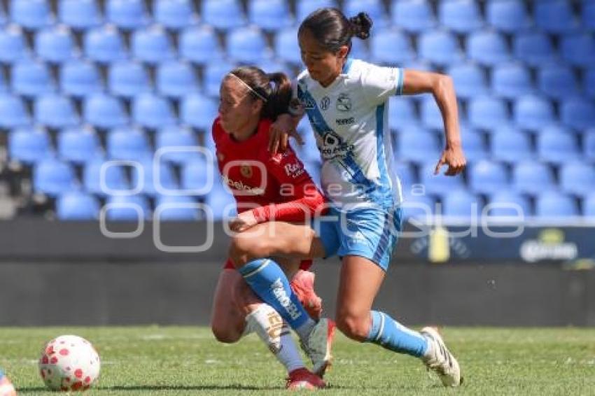 FÚTBOL FEMENIL . PUEBLA VS TOLUCA