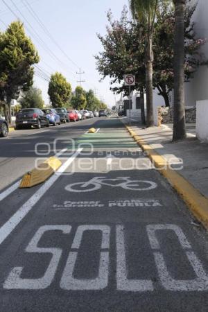 CICLOVÍA RECTA A CHOLULA