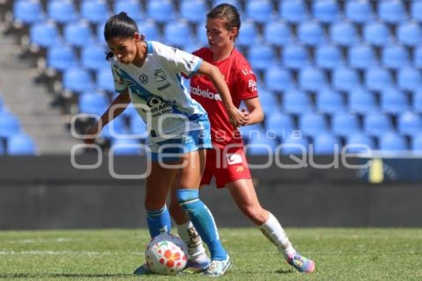 FÚTBOL FEMENIL . PUEBLA VS TOLUCA