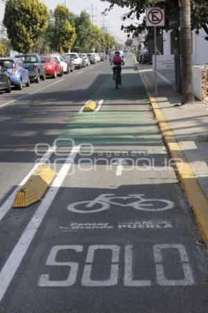 CICLOVÍA RECTA A CHOLULA