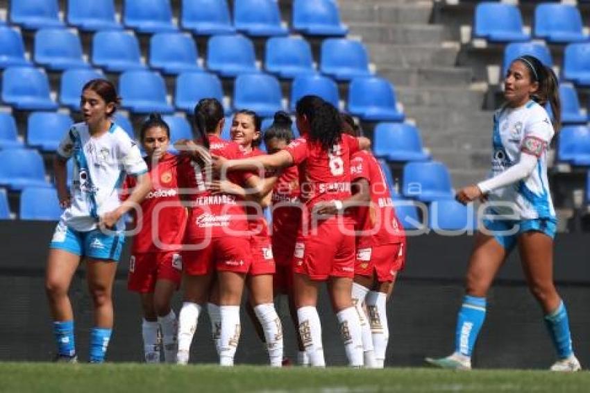 FÚTBOL FEMENIL . PUEBLA VS TOLUCA