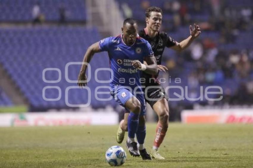 FÚTBOL . CRUZ AZUL VS PUEBLA