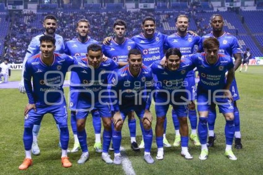 FÚTBOL . CRUZ AZUL VS PUEBLA