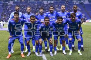 FÚTBOL . CRUZ AZUL VS PUEBLA