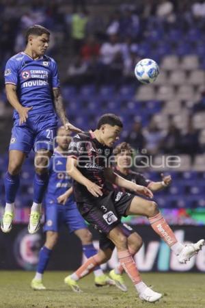 FÚTBOL . CRUZ AZUL VS PUEBLA