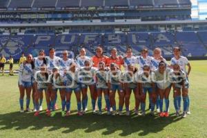 FÚTBOL FEMENIL . PUEBLA VS TOLUCA