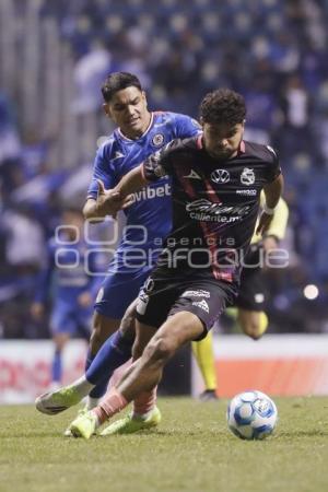 FÚTBOL . CRUZ AZUL VS PUEBLA