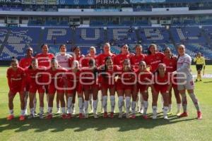 FÚTBOL FEMENIL . PUEBLA VS TOLUCA