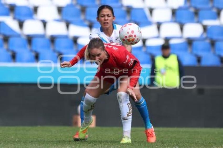 FÚTBOL FEMENIL . PUEBLA VS TOLUCA