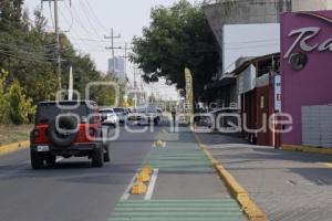 CICLOVÍA RECTA A CHOLULA