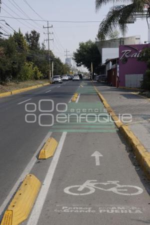 CICLOVÍA RECTA A CHOLULA