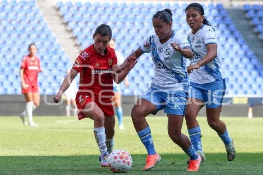 FÚTBOL FEMENIL . PUEBLA VS TOLUCA