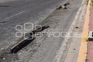 TLAXCALA . CICLOVÍAS DAÑADAS